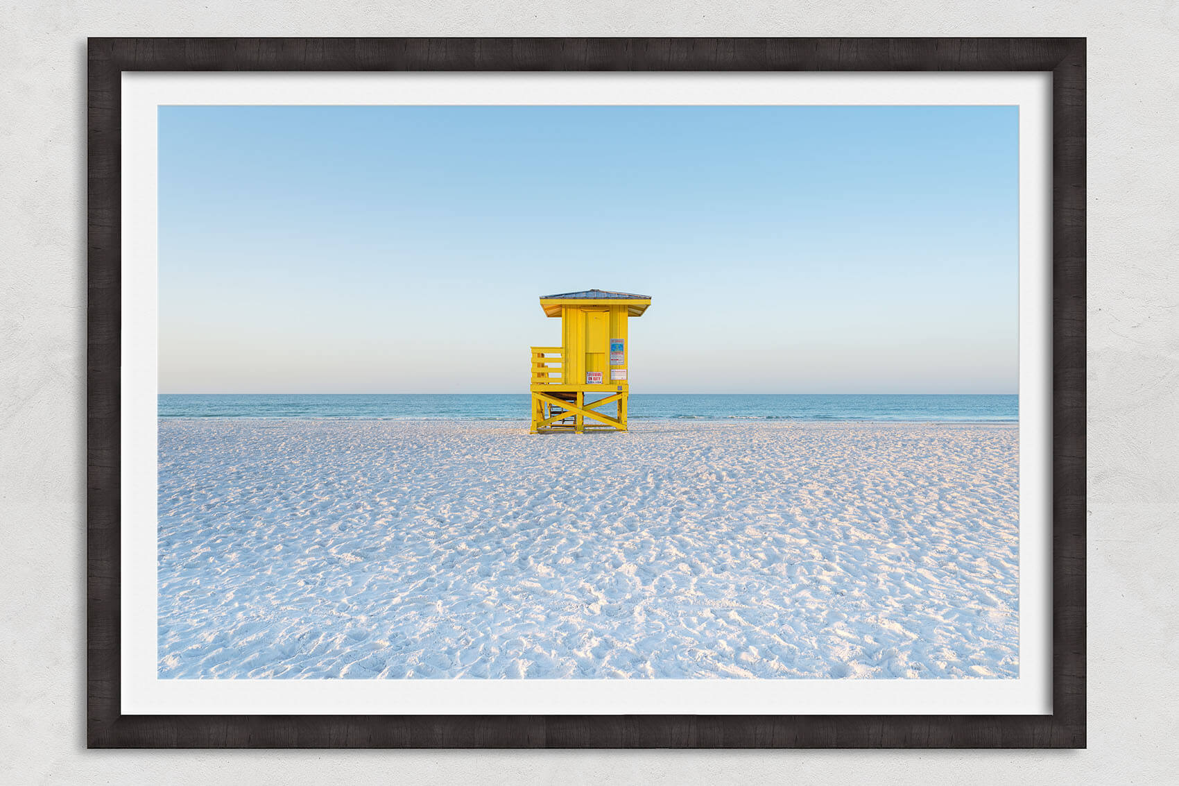 Siesta Key Yellow Lifeguard Stand