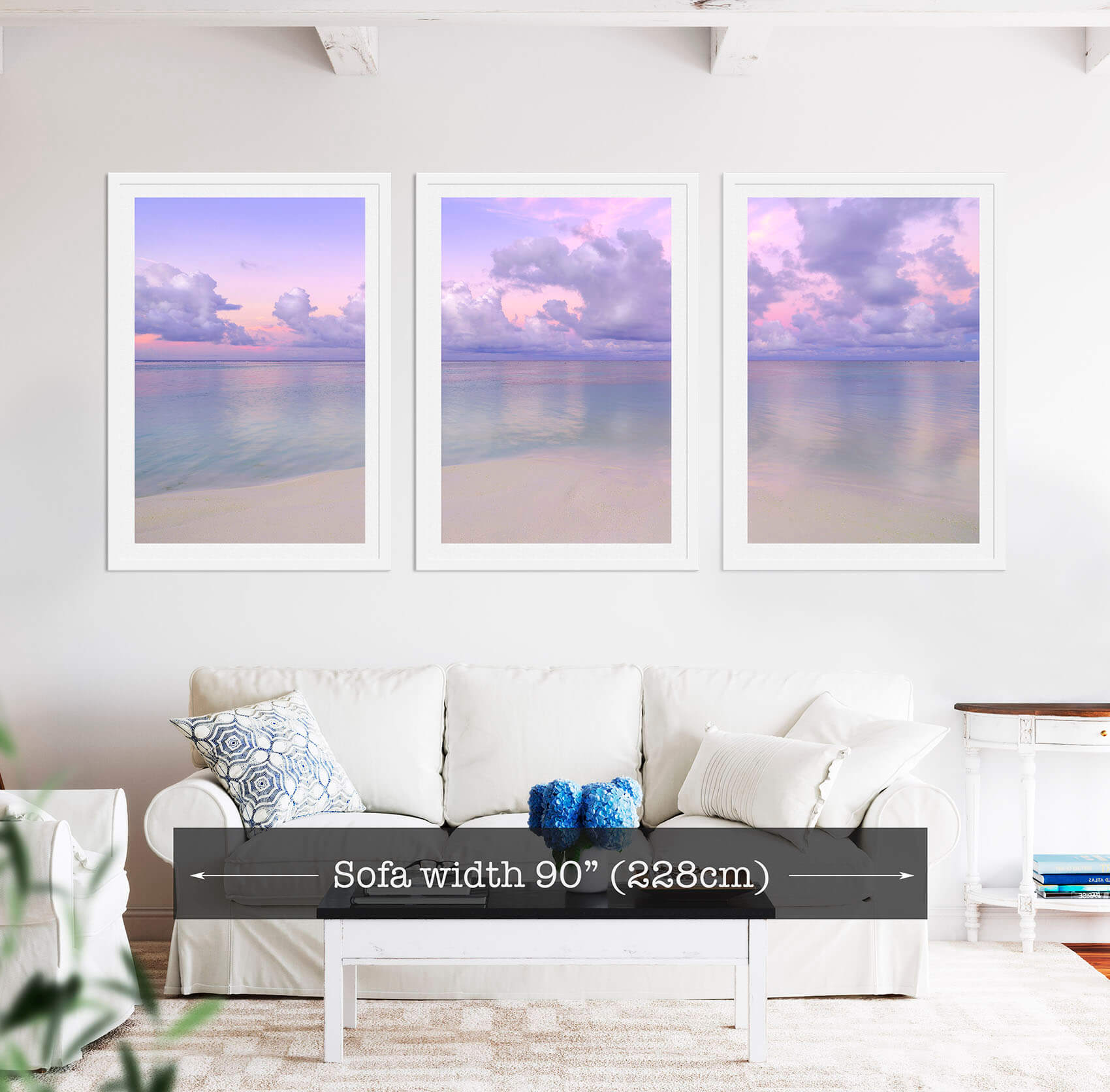 Cotton Candy - Triptych
