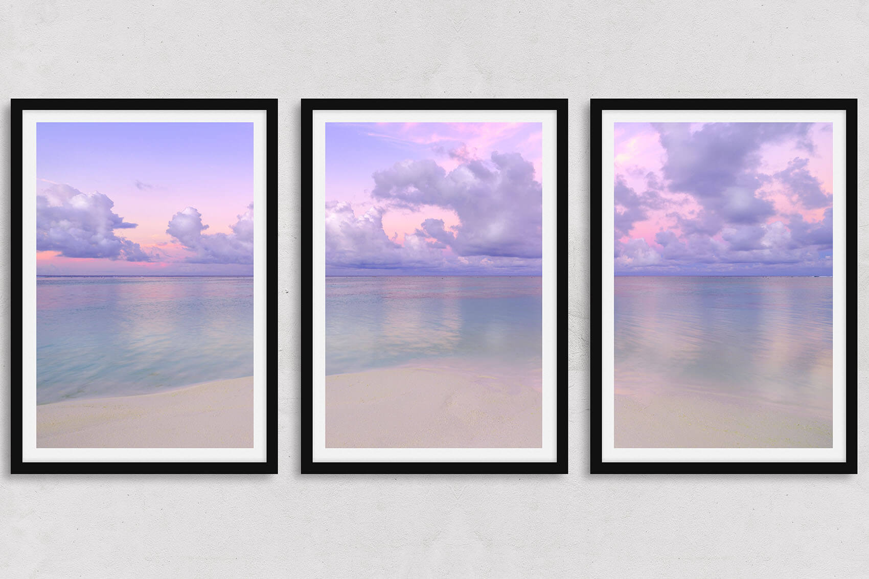 Cotton Candy - Triptych