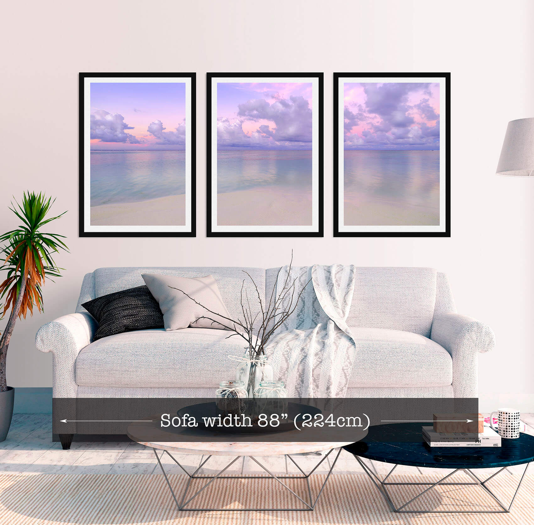 Cotton Candy - Triptych