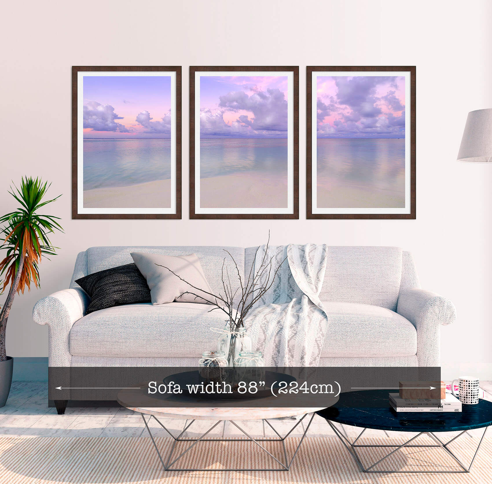 Cotton Candy - Triptych