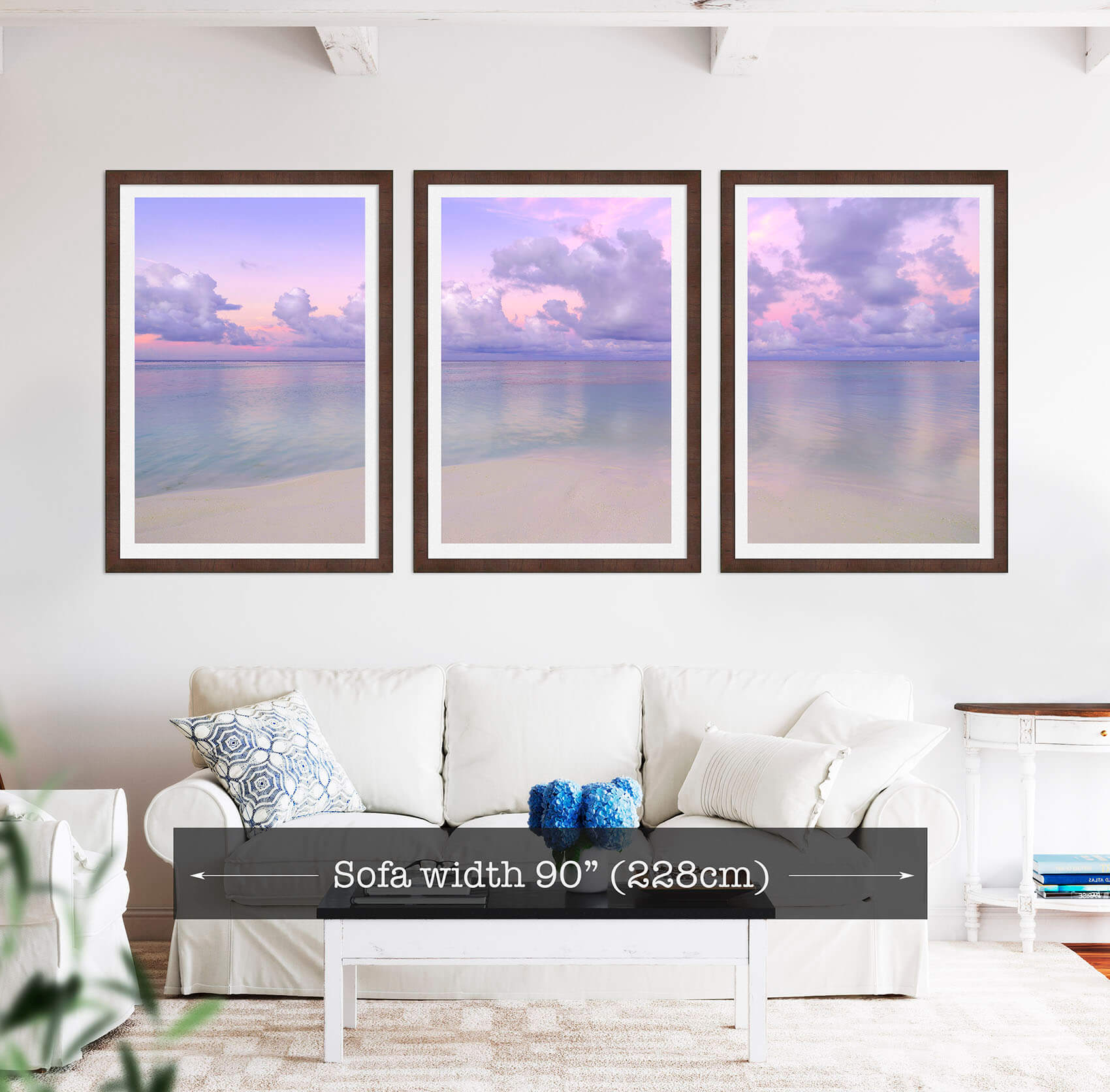 Cotton Candy - Triptych