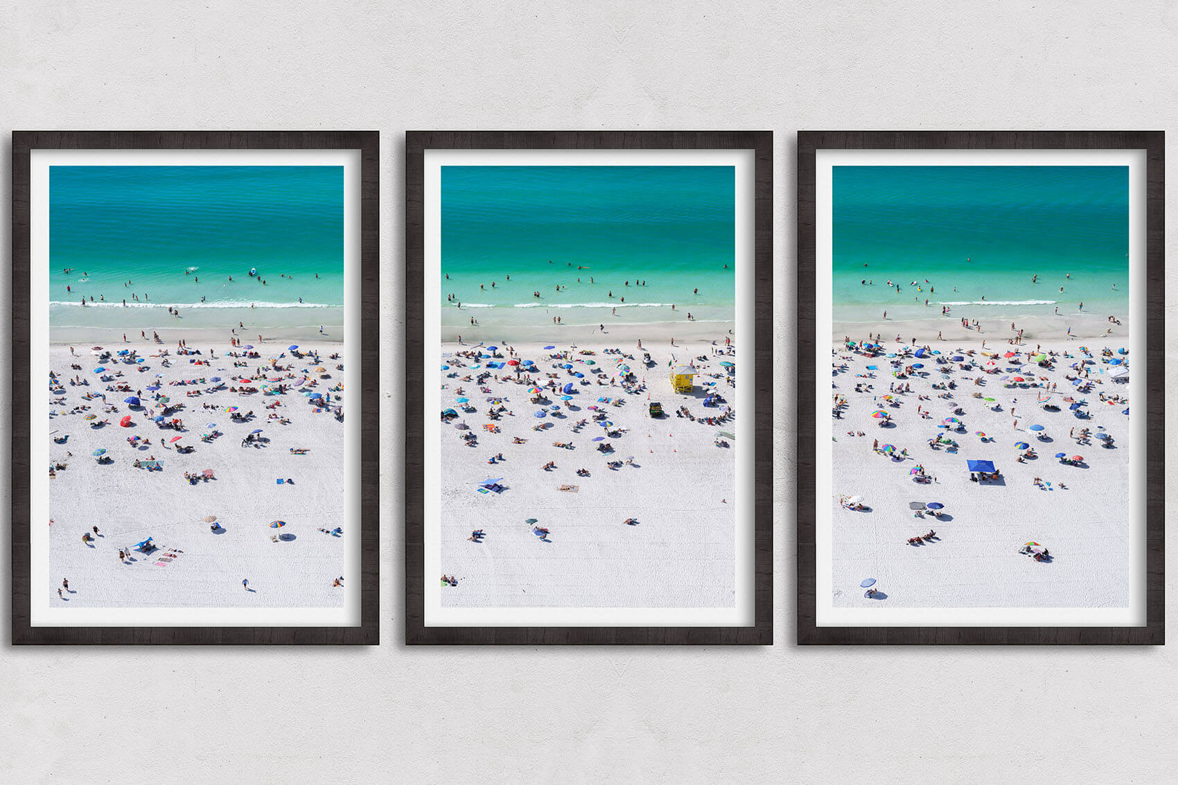 Siesta Beach Triptych
