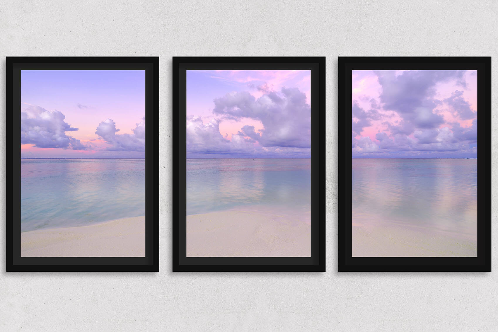 Cotton Candy - Triptych
