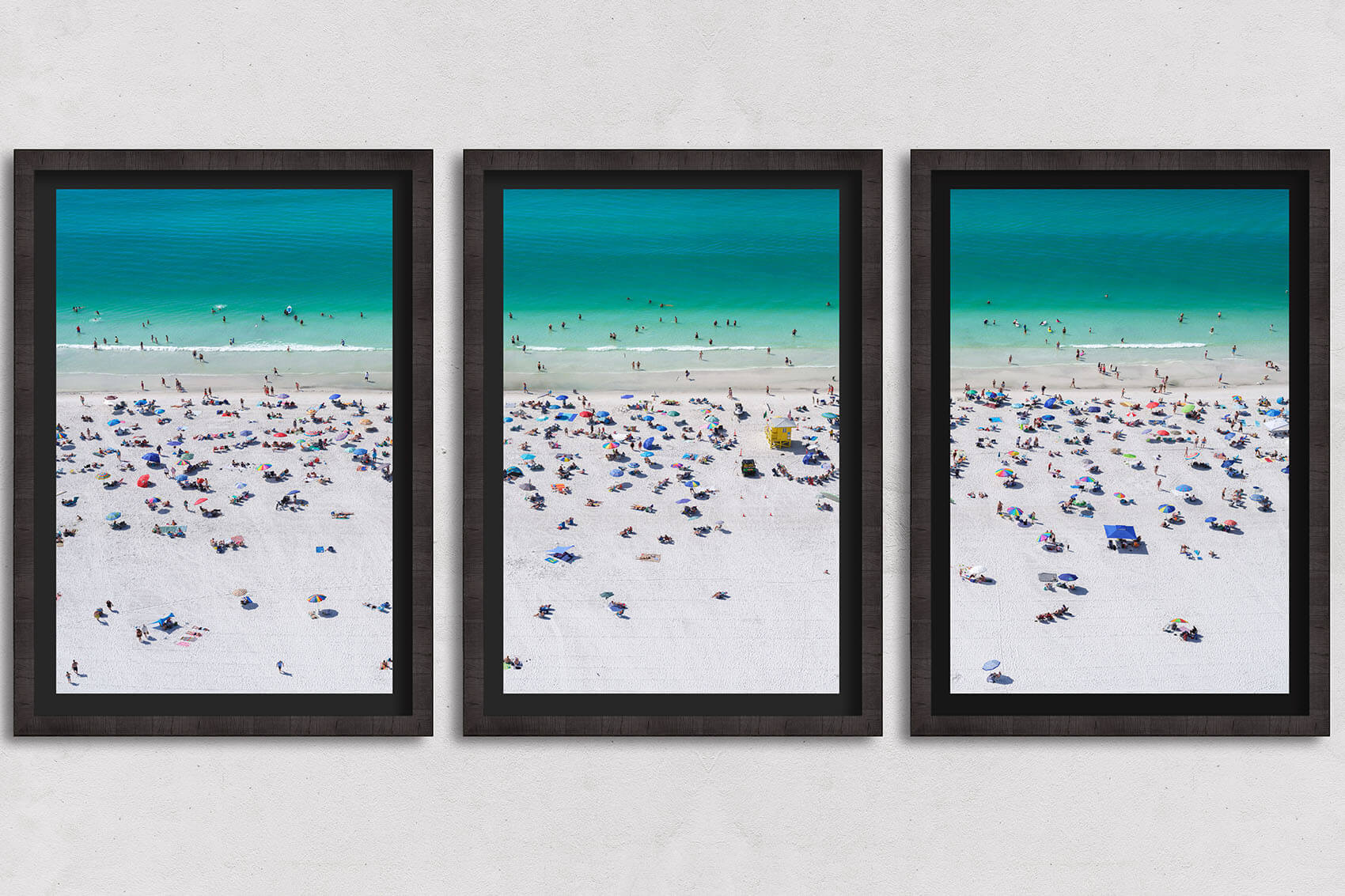 Siesta Beach Triptych