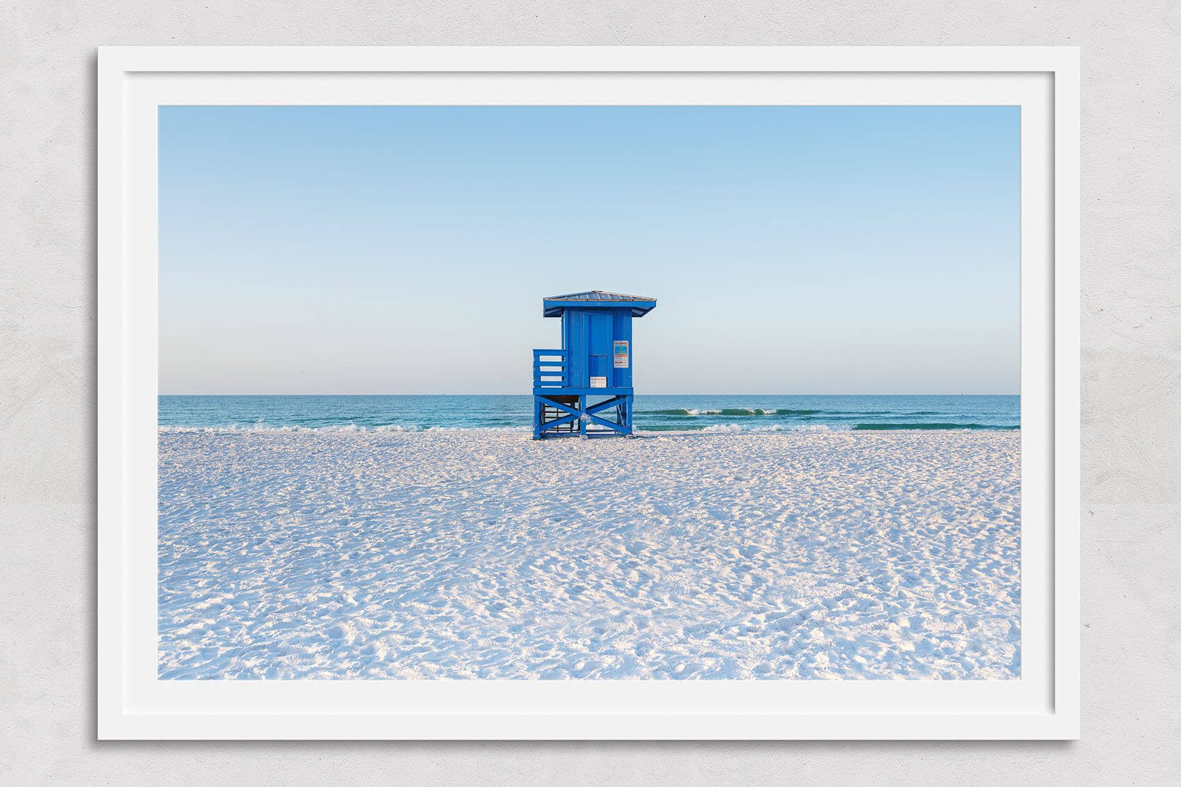 Siesta Key Blue Lifeguard Stand