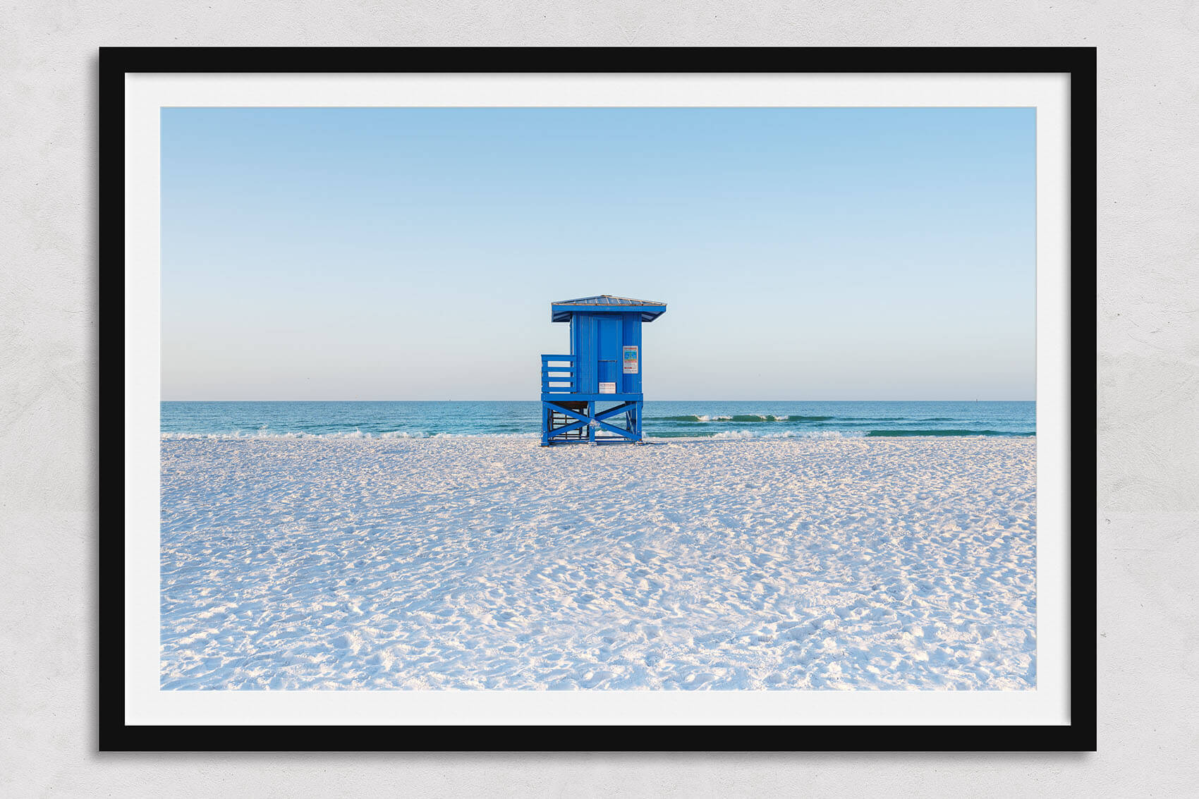 Siesta Key Blue Lifeguard Stand