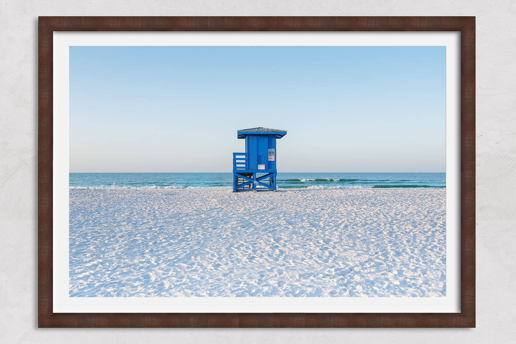 Siesta Key Blue Lifeguard Stand