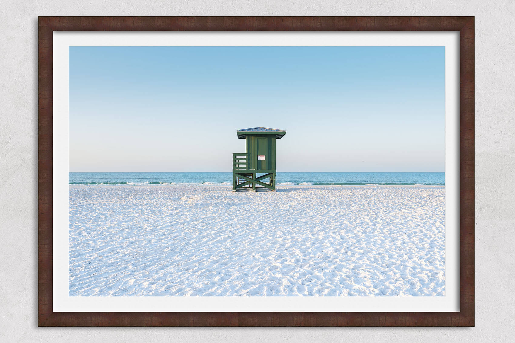 Siesta Key Green Lifeguard Stand