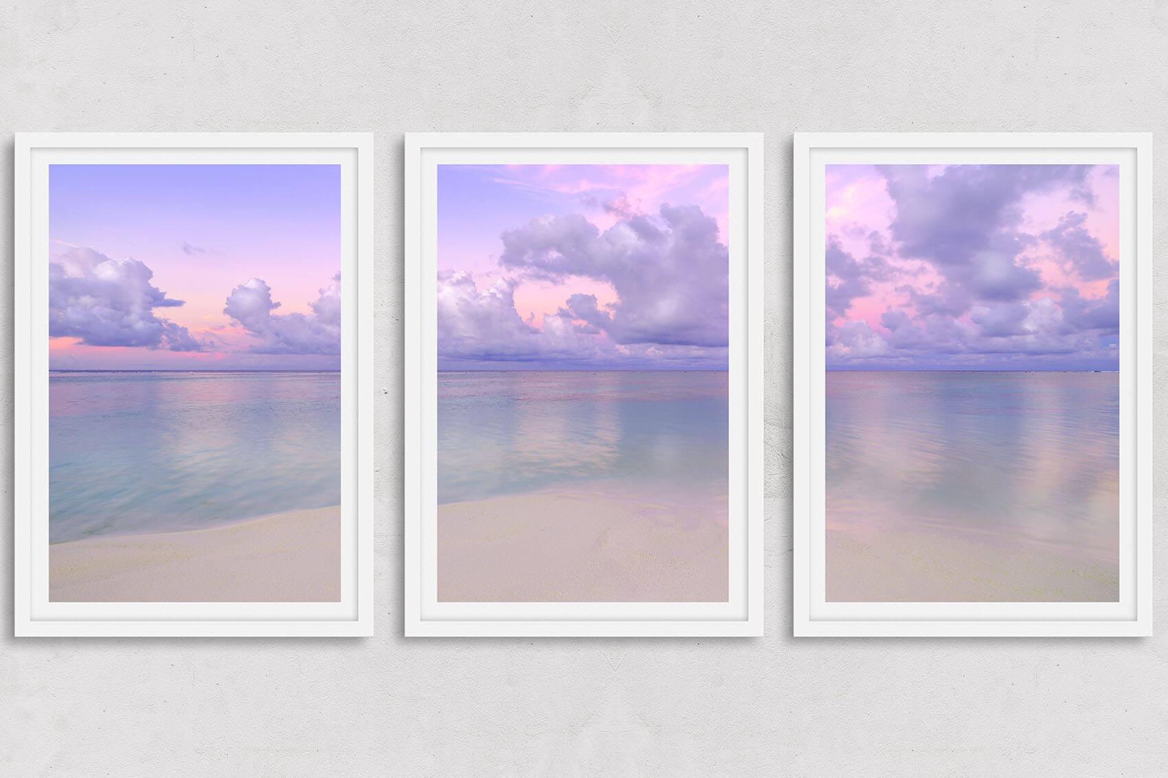 Cotton Candy - Triptych